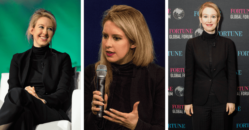 Elizabeth Holmes' turtlenecks: Steve Jobs-inspired look became 'symbol of hubris'