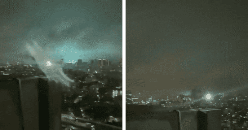 Apocalypse now? Blue light flashes in sky convinces Mexican Twitter the end is nigh