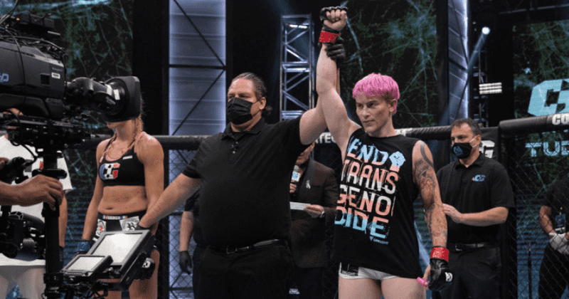 Alana McLaughlin: Transgender fighter wins MMA debut after rear-naked choke
