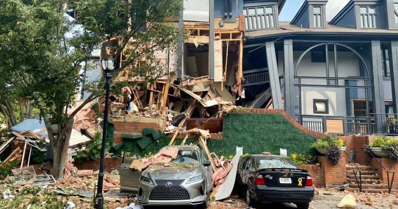Dunwoody Apartments explosion: Three injured as Atlanta building partially collapses