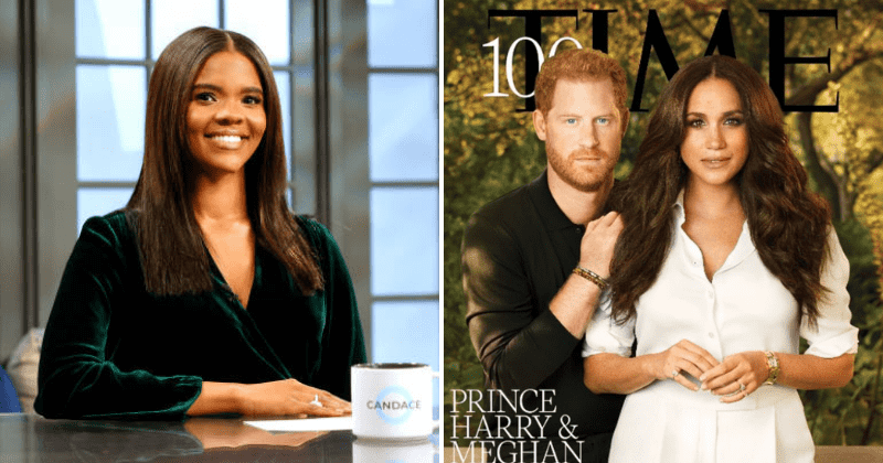 Candace Owens blames Meghan Markle for Prince Harry’s 'emasculation' on Time cover