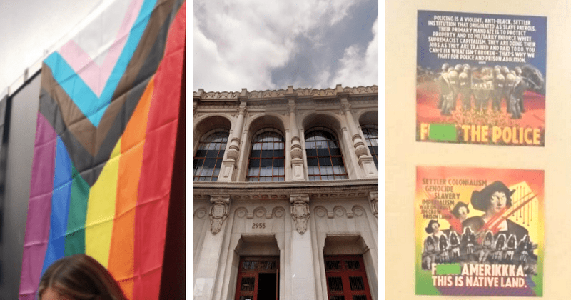 LA school accused of 'hate speech' for 'f*ck the police' posters, BLM, pride flags