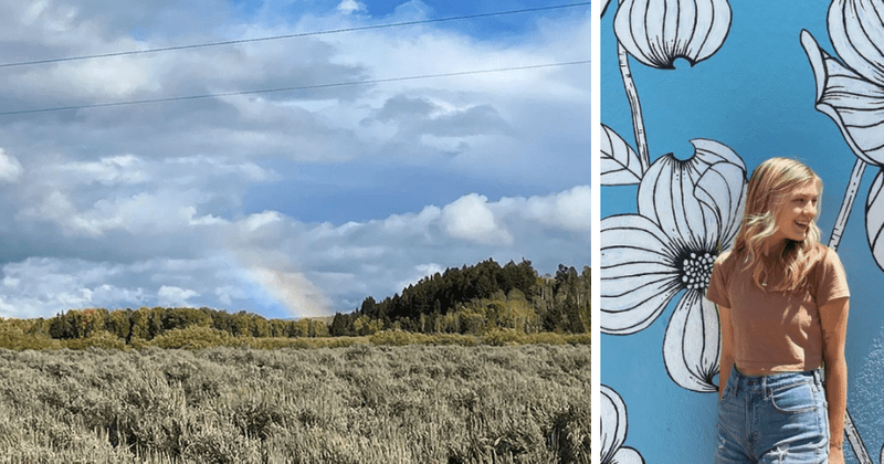 Gabby Petito: Rainbow appears near spot where body found