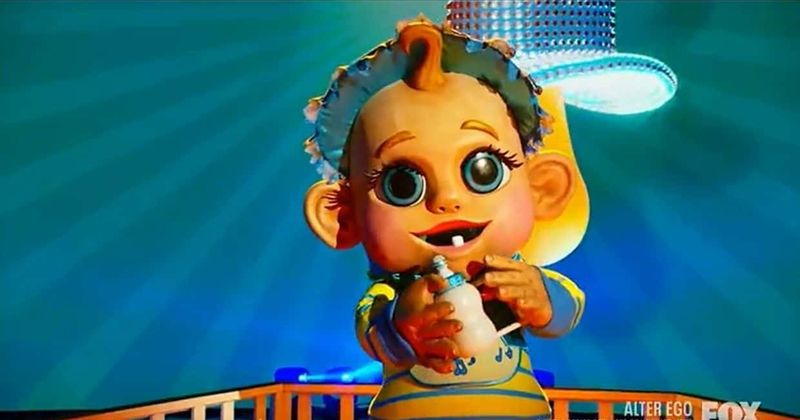 Who is the baby on 'The Masked Singer'? Fans call giant costume 'nightmare fuel'
