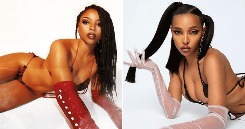 Did Chloe Bailey rip off Tinashe’s album cover? Singer clarifies 'there's no beef'