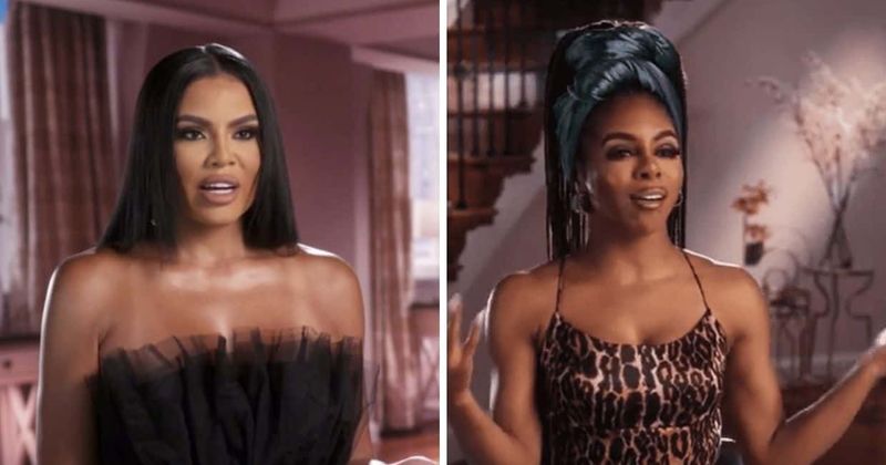 'RHOP': Mia gets into food fight after Candiace calls her mom 'broke b***h'