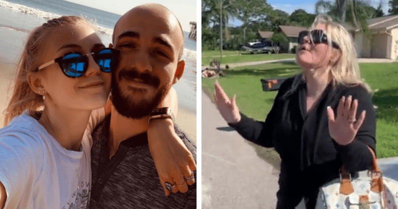 YouTuber 'Molly Golightly' screams outside Brian Laundrie's home in viral video