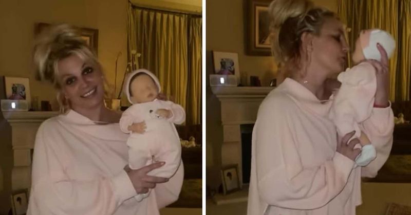Is Britney Spears pregnant? Truth behind bizarre dance video with creepy baby doll