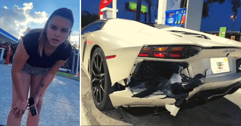 Lamborghini accident: Woman mocked for rear-ending car in viral TikTok, but new video reveals TRUTH