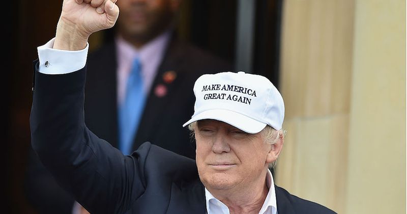 Donald Trump is finally getting to build not just one but two walls!