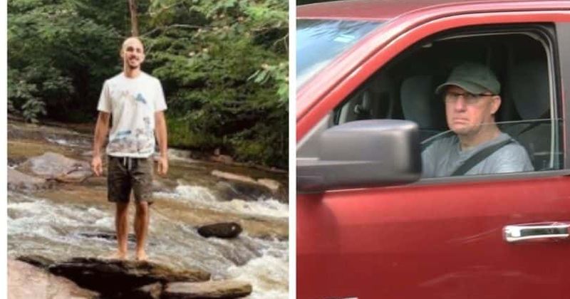 Chris Laundrie looks 'disturbingly happy' with FBI officer amid looking for son Brian