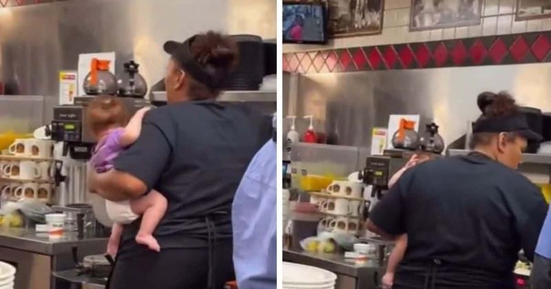 Tiffany Clark: SC Waffle House worker shamed, suspended for carrying baby in kitchen