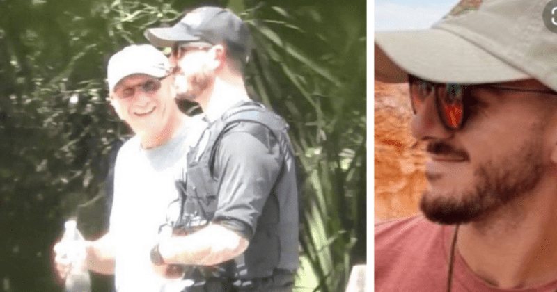 Who is Brian Laundrie-lookalike cop? Chris Laundrie laughs with officer in viral pic