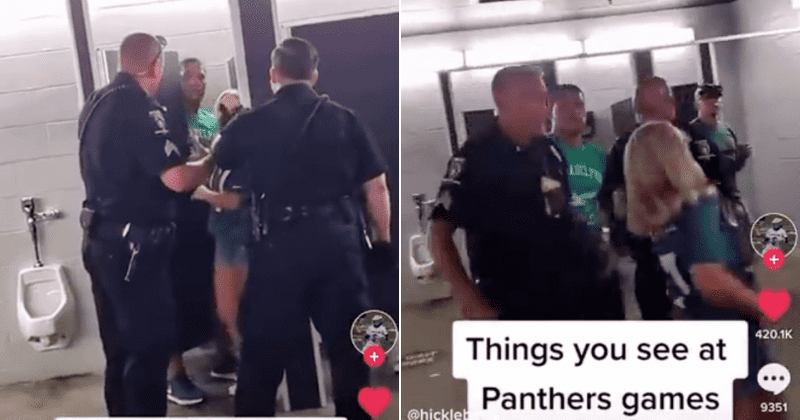 Eagles fans busted from same bathroom stall, fans joke 'best play of the game'