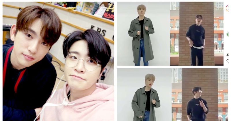 GOT7's Jinyoung does Vibin Challenge, fans call Youngjae 'the favorite child'