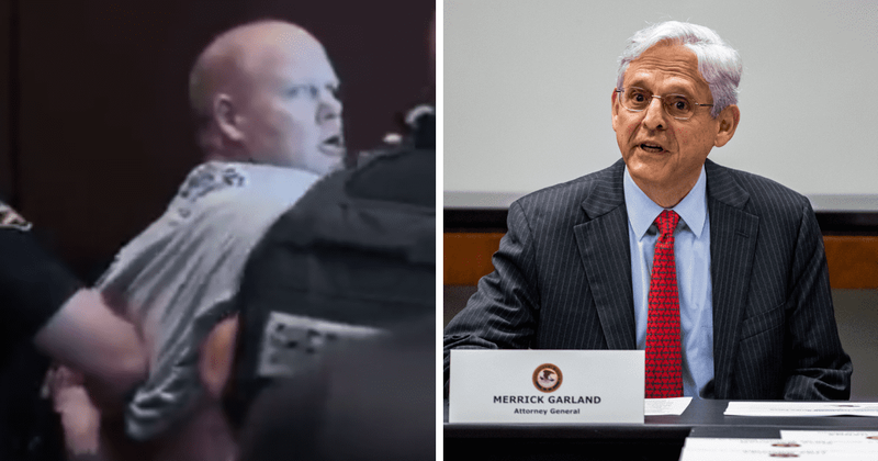 Dad whose daughter was 'raped’ in girl's bathroom by 'skirt-wearing' male slams Merrick Garland