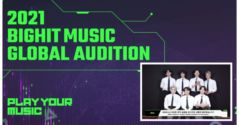 'Play Your Music': HYBE announces Global Audition to find the next BTS