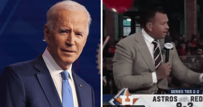‘F**k Joe Biden’ chants errupt at Fox ALCS show after chorus of ‘f**k A-Rod’ a day ago