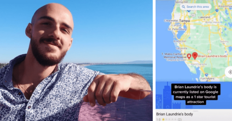 Spot where Brian Laundrie's remains were found listed as tourist attraction on Google Maps