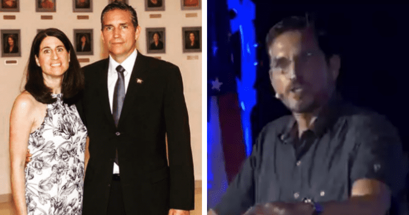 Who is Jim Caviezel's wife? 'POI' fans outraged after actor's 'Braveheart' speech at QAnon rally