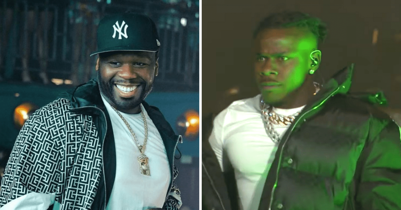 Did 50 Cent buy DaBaby out? Fans livid as 'homophobic' rapper returns to Rolling Loud