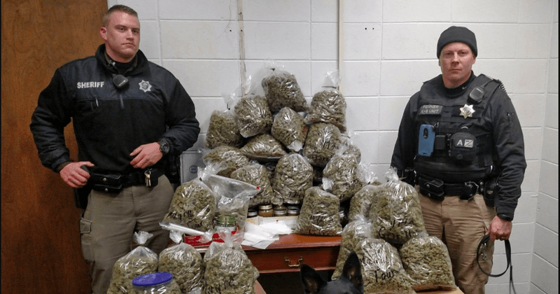 Elderly couple caught in Nebraska with 60 pounds of marijuana, claim it's for 'Christmas presents'