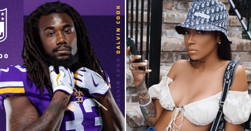 Who is Dalvin Cook's girlfriend? Vikings star accused of abusing ex is dating rapper