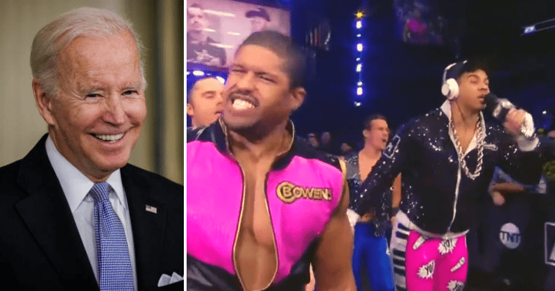 Poopy Pants Biden: Wrestler Max Caster raps about POTUS' bathroom rumors in viral clip