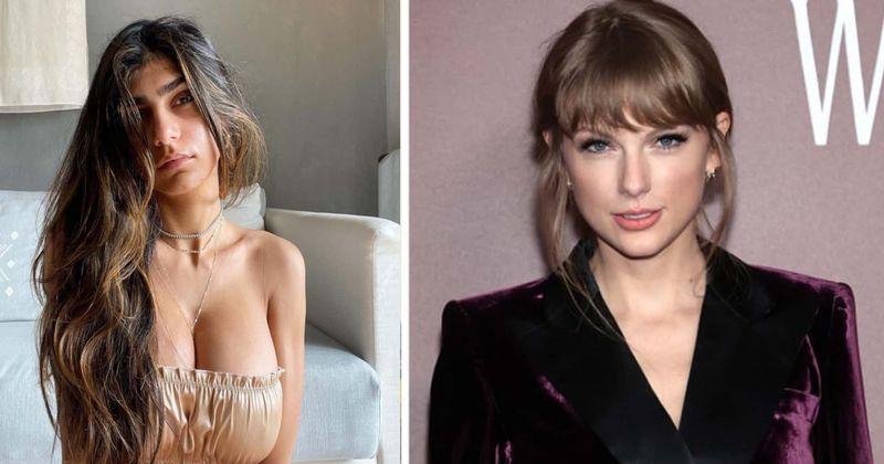 Ex-Pornhub star Mia Khalifa says Taylor Swift 'ruined my life' after 10-minute tear fest
