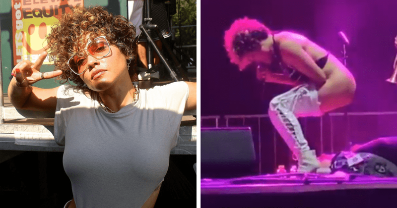 Where is Sophia Urista? Singer will return to Brooklyn stage after peeing on male fan