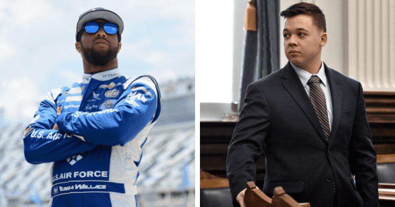 Bubba Wallace blasted for 'playing race card' in his tweet on Rittenhouse verdict