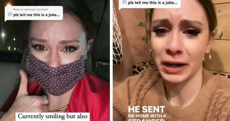 Nikki Jabs: TikToker breaks down after being sent home by boyfriend for 'bad dress'