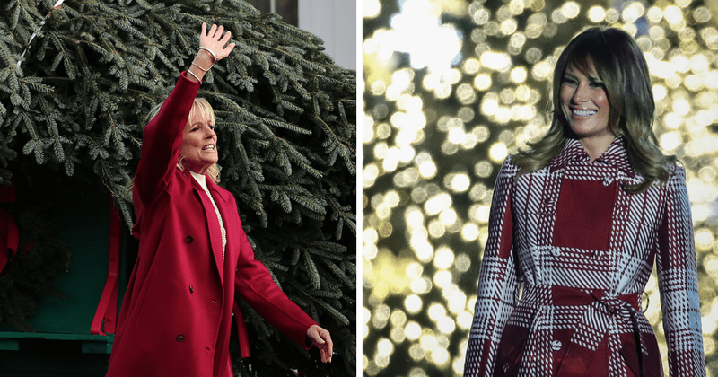 'Christmas returns': Internet thrilled at Jill Biden's tree after Melania's 'apocalyptic' decor