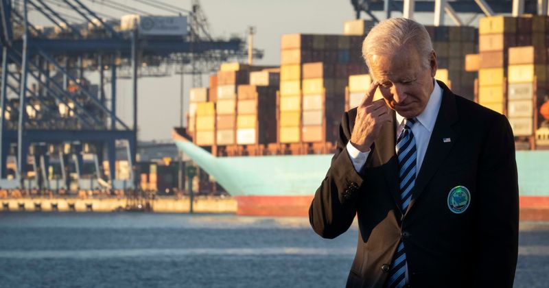 Did a man REALLY flip the bird at Joe Biden? Internet jokes he 'has higher approval rating'