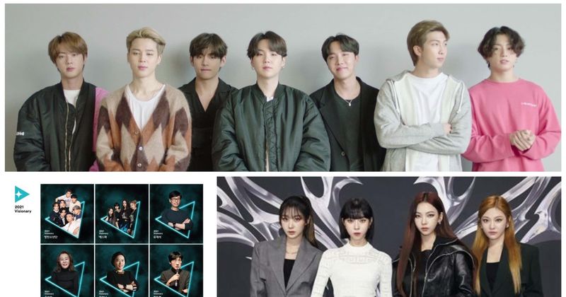 BTS, aespa on CJ ENM's ‘2021 Visionary List’, honoring Korean entertainers