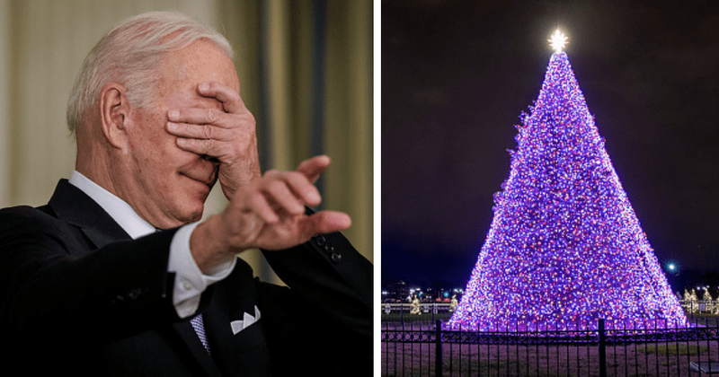 Biden's $139K WH Christmas tree lighting slammed as average Americans face inflation