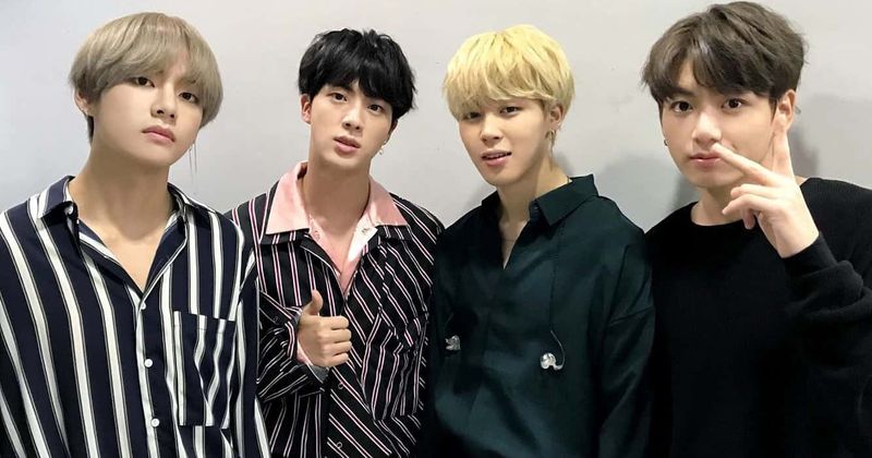 Jin, Jimin, Jungkook and V break records with solo tracks amid BTS concert