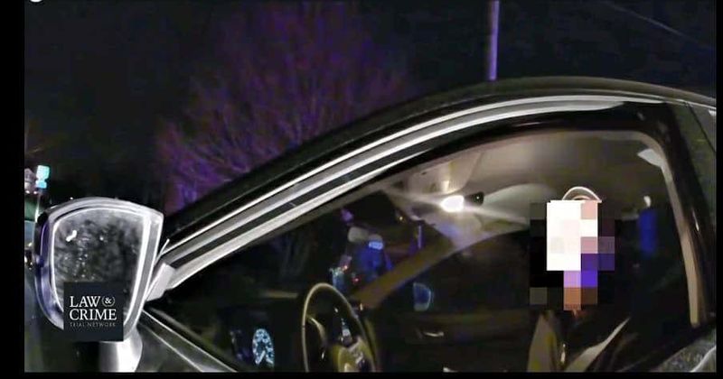 Footage of cop stopping MSNBC reporter following Kyle Rittenhouse jury bus goes viral