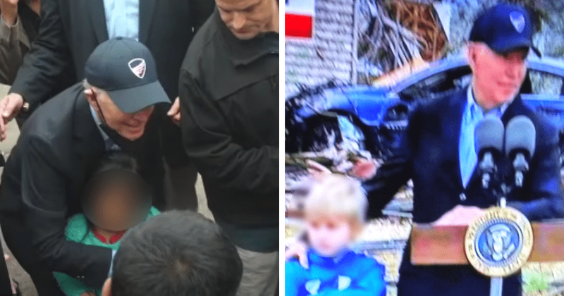 Joe Biden trolled for 'creepy' behavior with kids in video while surveying Kentucky tornado damage