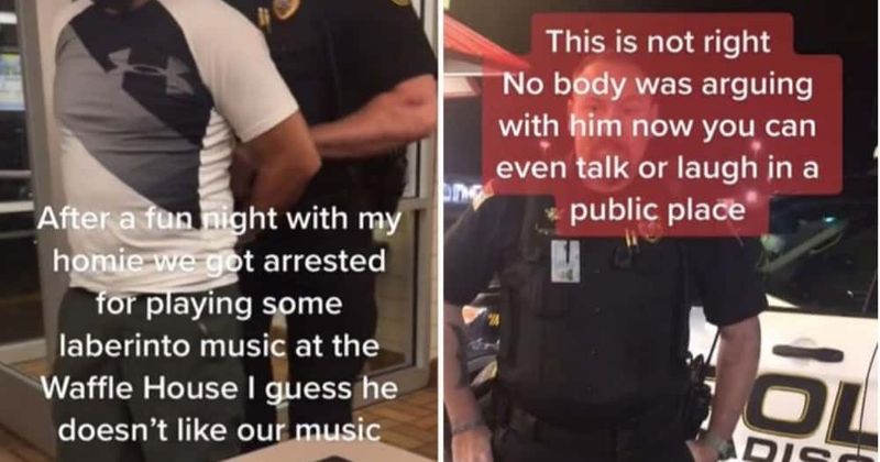 Wes Martin: Tennessee cop arrests diners for YELLING while he was having coffee
