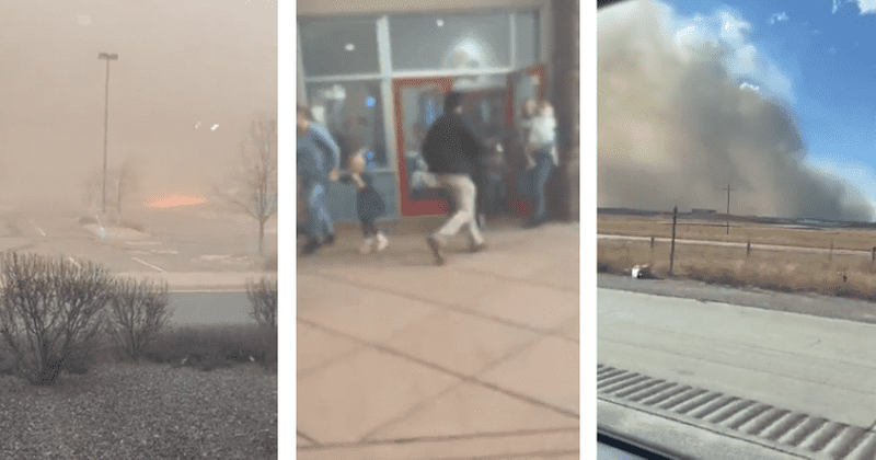 Viral video shows Chuck E Cheese customers being evacuated in Superior as wildfire rages