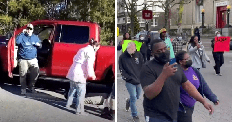 Jason Walker: Black man shot dead by off-duty cop, police and witness accounts clash