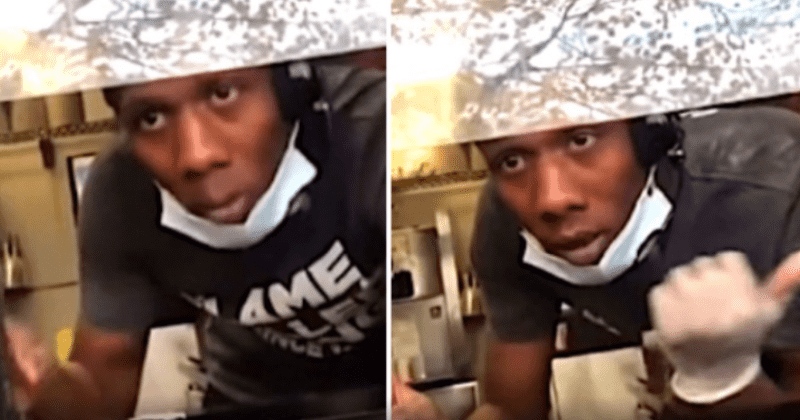 Drive-thru staffer slams 'Karen' in 'old-a** Chrysler' for holding up line in viral video