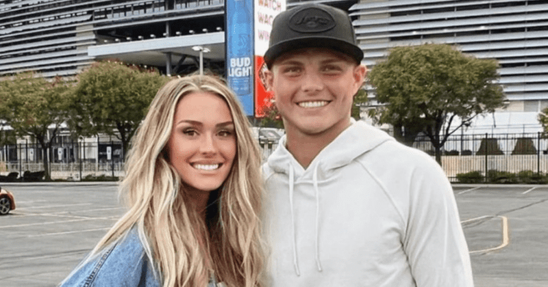 Has Jets QB Zach Wilson dumped Abbey Gile? Couple deleted Instagram photos of each other