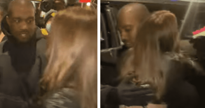Kanye West and Julia Fox's romance continues to heat up as couple shares kiss in public