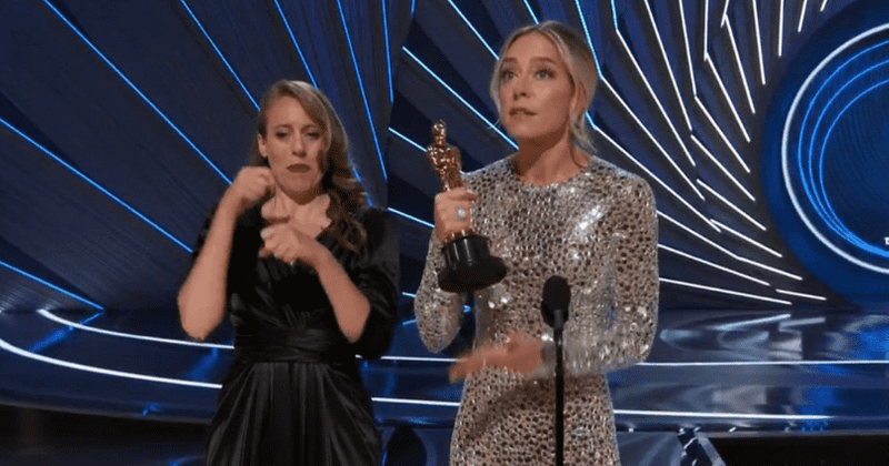 Oscars 2022: Sian Heder gana el premio al Mejor Guión Adaptado, los fanáticos dicen que 'lo merecía mucho'