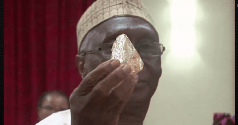 A pastor discovered a huge diamond in a mine... and you won't believe what he did with it!
