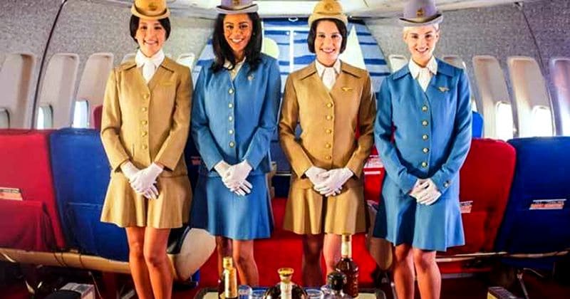 Take a trip down memory lane with the most royal flying experience of the 70s