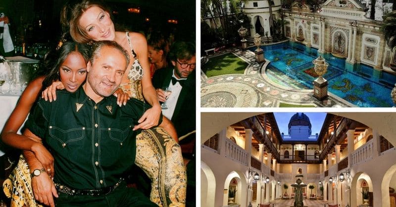 The opulent home of Gianni Versace gives us a peek into his extravagant lifestyle