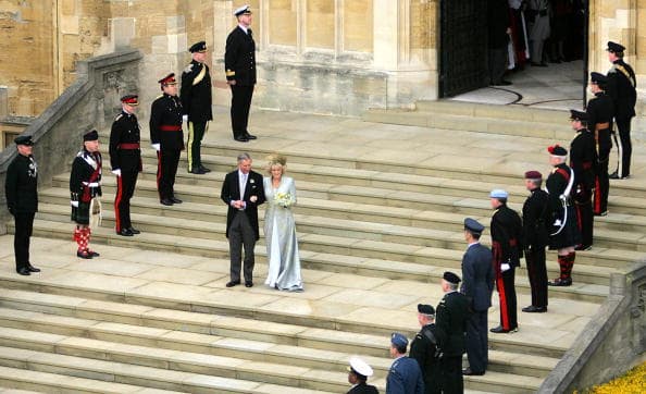 Their wedding feast was just as bold as their love story. (Getty Images)